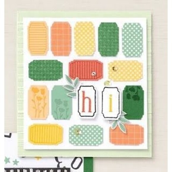 Stampin Up Alphabet Jaynes Type Stamp Set rubber mounted Scrapbook Card Craft - Picture 4 of 9